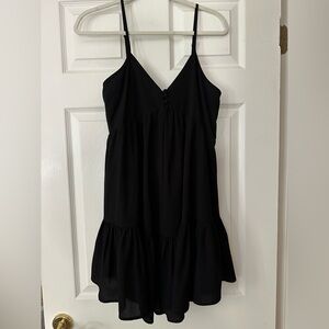 Urban Outfitters Black Midi Dress